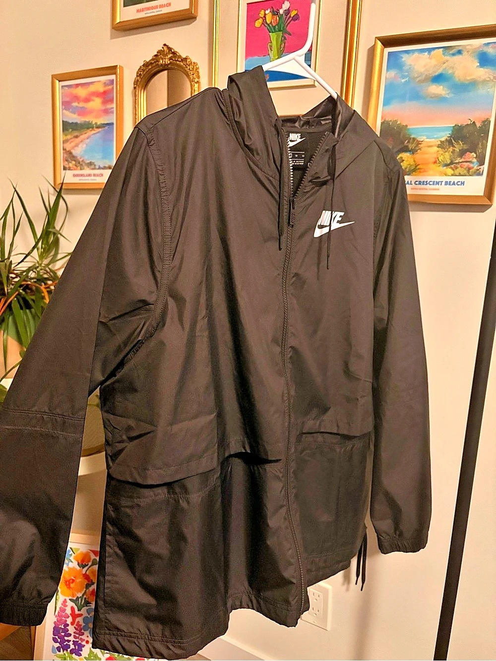 Nike Sportswear Women's Oversized Windrunner Jacket Black
